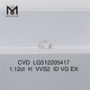 Лабораторные бриллианты H 1.12ct vvs россыпью искусственных бриллиантов в продаже