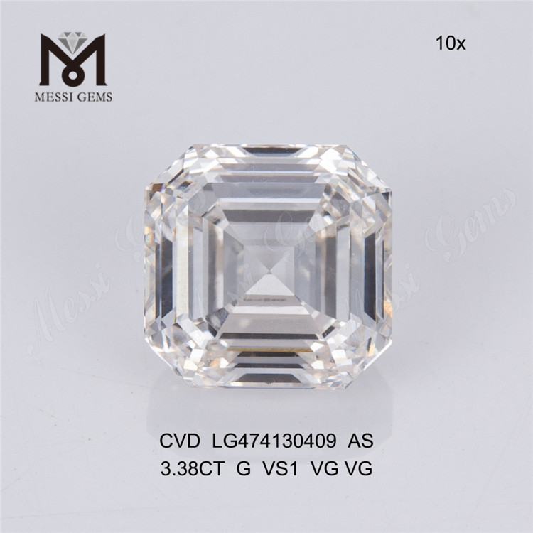 3.38ct AS 3ct дешевый синтетический алмаз cvd алмаз оптовая цена