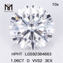 Продажа бриллиантов HPHT 1.06CT D VVS2 3EX HPHT LG592364663 