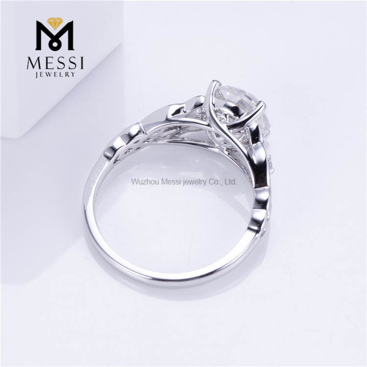 Обручальные кольца с бриллиантами 2 карата D VVS «Вечная красота», созданные лабораторией современной этики