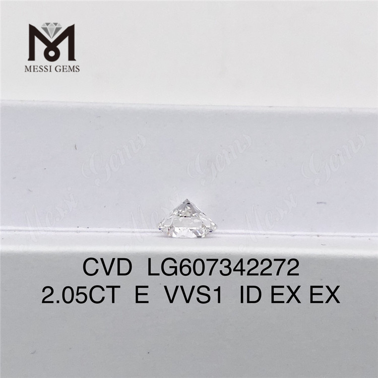 Бриллианты 2,05 карата класса IGI E VVS1 CVD-бриллиант, раскрывающий красоту 丨Messigems LG607342272 