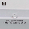 11.11CT E VVS2 ID Стоимость искусственных алмазов Экологичные ценности 丨Messigems CVD LG605348998
