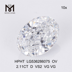 2.11ct D лабораторные бриллианты HPHT овальные искусственные бриллианты hpht оптовая цена