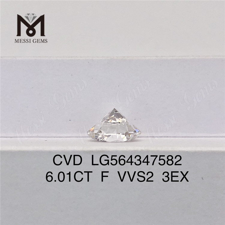6.01CT F VVS2 3EX выращенные в лаборатории бриллианты веб-сайт CVD LG564347582