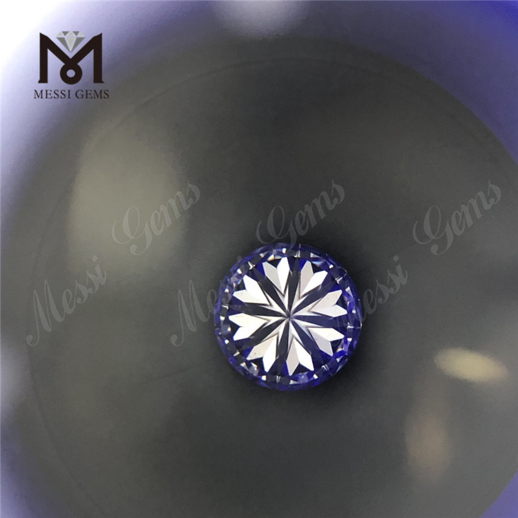 1.03ct D VVS2 HPHT Свободный синтетический круглый бриллиант бриллиантовой огранки, выращенный в лаборатории, для кольца