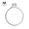 Муассанит Gemstone 925 Серебряные обручальные кольца для женщин