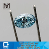 Лабораторный бриллиант овальной формы VS1 INTENSE BLUE 3,33 карата «Чистота и совершенство» 丨Messigems CVD S-LG3955