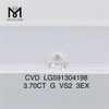 Бриллианты CVD весом 3,70 карата G VS2 3EX, оптовое качество и экономия LG591304198丨Messigems