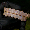 зубы грильз из 18-каратного золота муассанитовые бриллиантовые зубы грильз