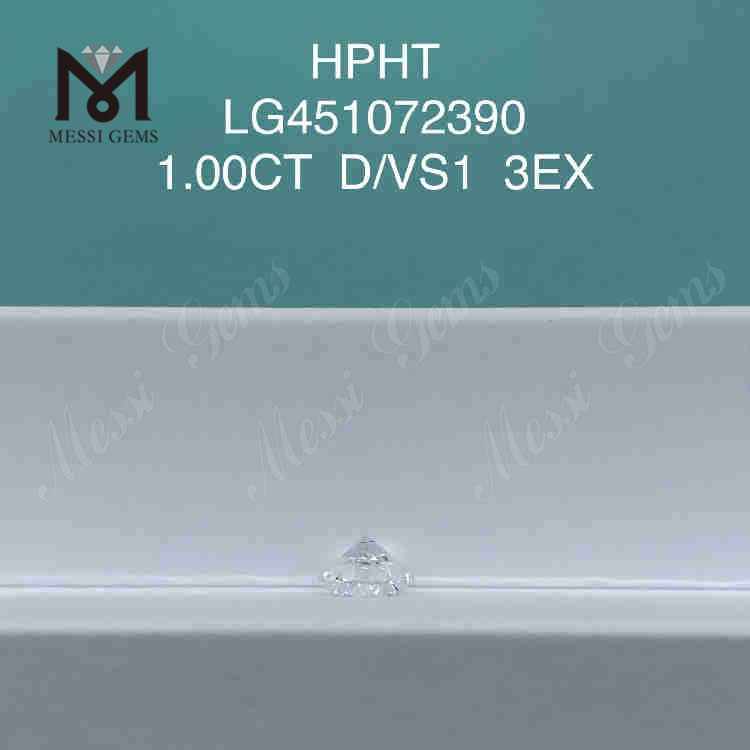 1,00 карат D VS созданный в лаборатории бриллиант 3EX HPHT свободные синтетические бриллианты