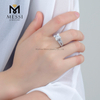 Кольцо с муассанитом в стиле Эйфелевой башни, 14 карат, 18 карат, модное обручальное кольцо