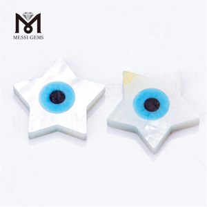 Перламутровая раковина для глаз в форме звезды 8 мм-10 мм