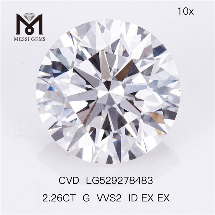 2.26CT G VVS rd lab алмазы cvd алмаз оптом
