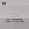 1.08CT E VVS1 дешевый искусственный бриллиант 3EX свободные синтетические бриллианты CVD