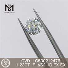 1.23ct F cvd лабораторный бриллиант VS2 круглый белый россыпной лабораторный бриллиант оптовая цена