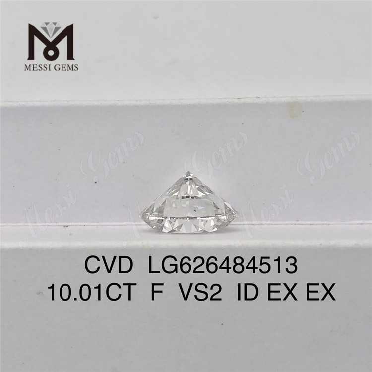 Продаются сертифицированные igi бриллианты весом 10.01CT F VS2 ID RD CVD LG626484513丨Messigems
