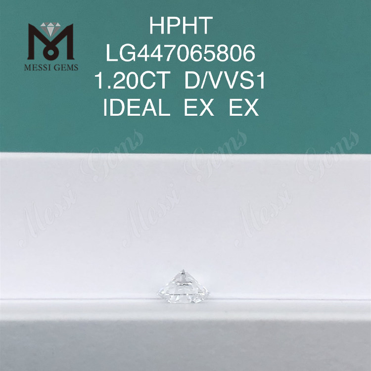 1,20 карата D VVS1 Лабораторные бриллианты HPHT круглой огранки BRILLIANT IDEAL
