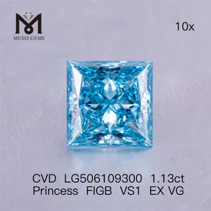 1,13 карат Принцесса FIGB VS1 EX VG выращенный в лаборатории бриллиант CVD LG506109300