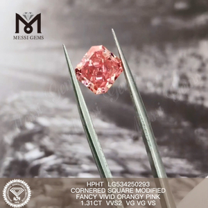 1,31 карат SQ Lab Diamonds Розовые лабораторные бриллианты россыпью HPHT LG534250293