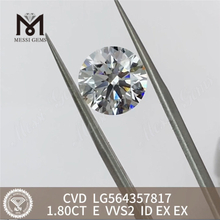 1,80 карата E VVS2 ID EX EX vvs CVD бриллиант Высококачественные бриллианты CVD, созданные в лаборатории LG564357817