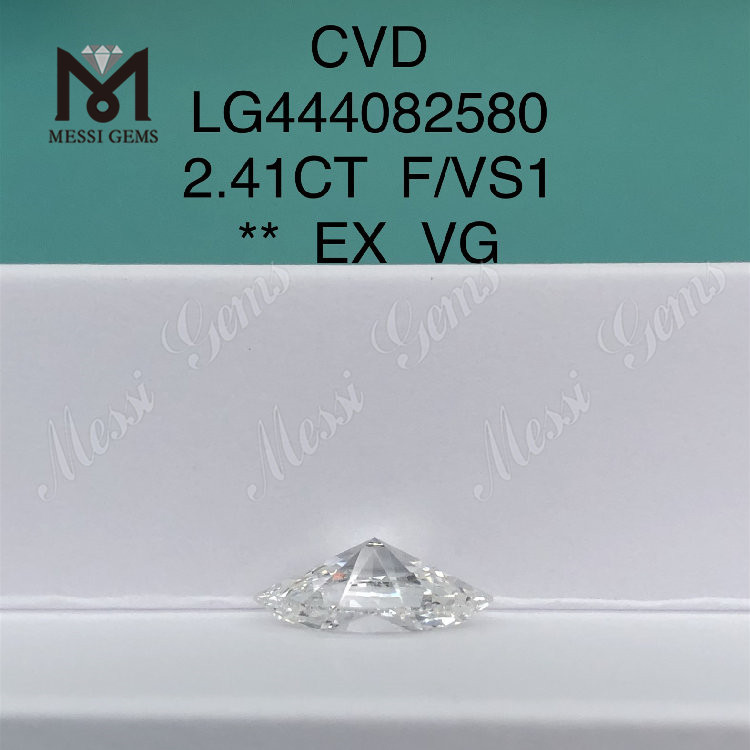 Лаборатория BRILLIANT весом 2,41 карата создала бриллиант маркизы F VS1