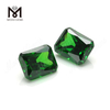 Лидер продаж восьмиугольной огранки 8x10 мм оптом кубический цирконий зеленый cz драгоценный камень