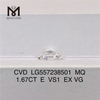 1,67 карат E VS1 EX VG маркиз лабораторный бриллиант высокого качества заводская цена