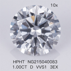 HPHT 1.00CT искусственный алмаз D VVS1 3EX Lab Diamonds