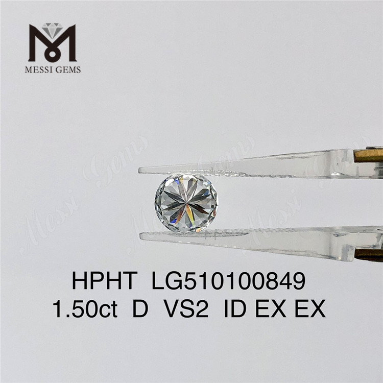 1,50 карата D VS hpht алмаз EX лабораторные бриллианты заводская цена
