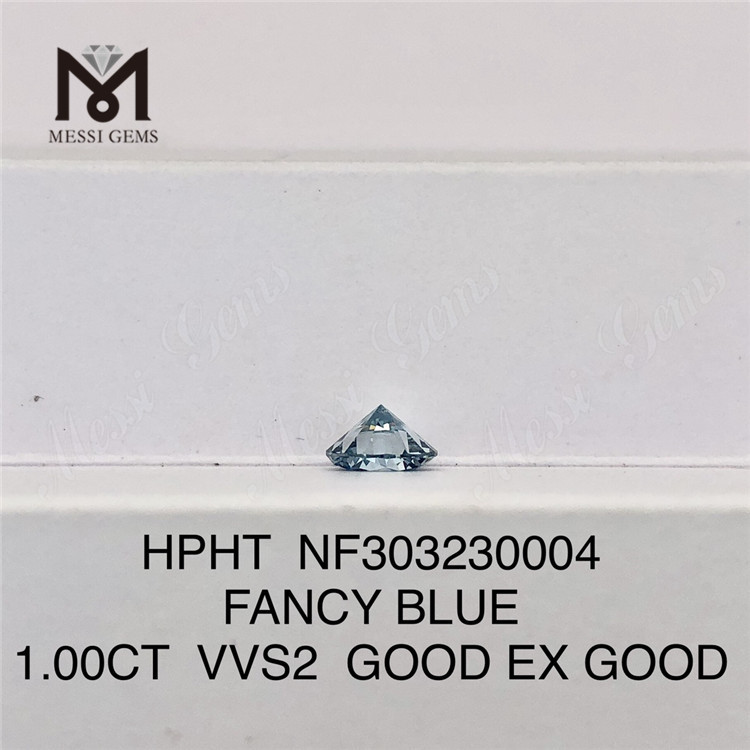 1CT VVS2 GOOD EX GOOD FANCY BLUE оптом лабораторный бриллиант HPHT NF303230004