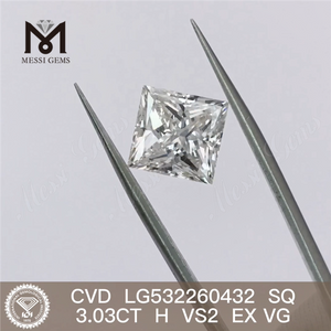 3.03CT H cvd алмаз оптом SQ VS2 производитель выращенных в лаборатории бриллиантов в продаже