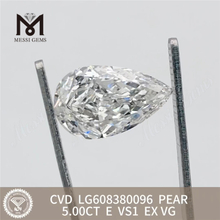 Заводская цена бриллиантов IGI PEAR E VS1 5,00 карата 丨Messigems LG608380096 