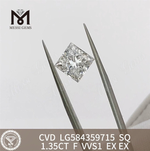 Сертификат на бриллиант 1,35 карата F SQ VVS1 IGI на любой случай 丨Messigems LG584359715 
