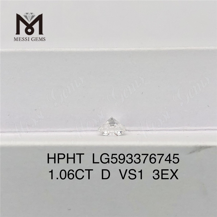 1,06 карата D 3EX против бриллиантов HPHT HPHT LG593376745