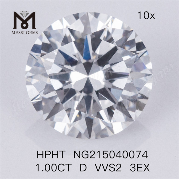 1.00CT HPHT D VVS2 3EX Лабораторные бриллианты