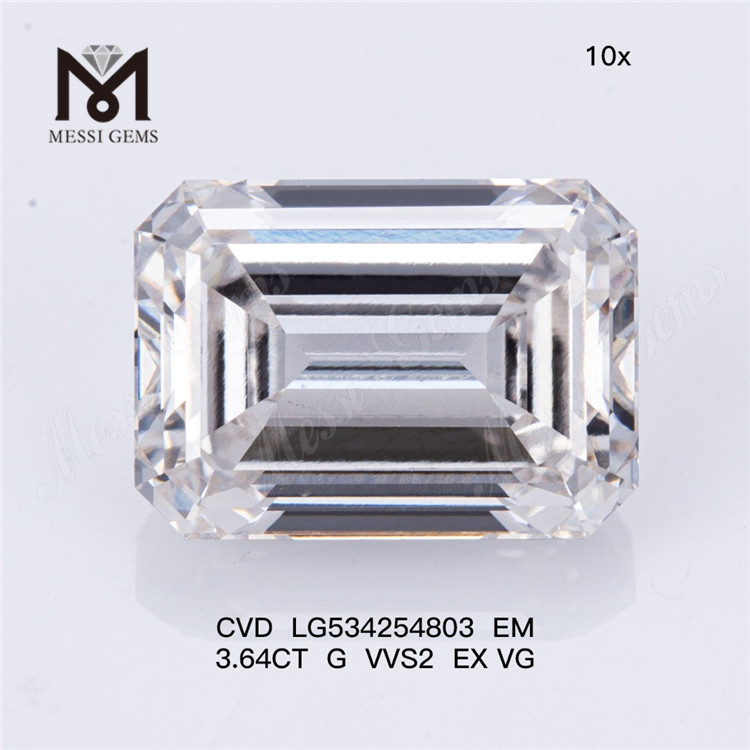 3,64 карата G VVS2 EX VG EM лучшие онлайн-лабораторные бриллианты CVD LG534254803
