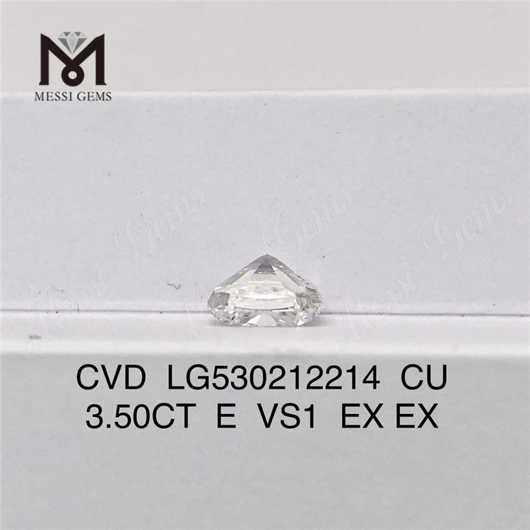 3.50CT E cu белый россыпной лабораторный бриллиант vs1 3ct cvd алмаз оптом в продаже