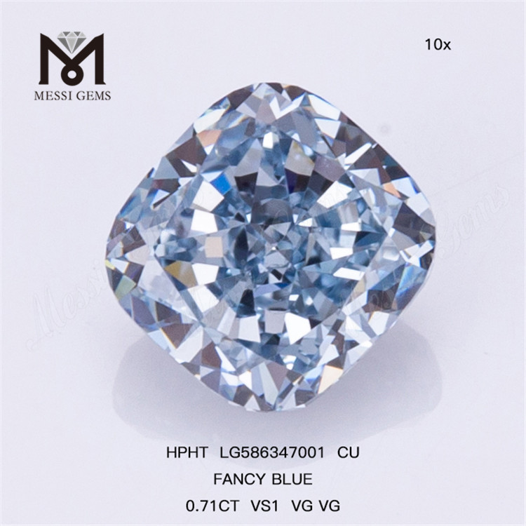 0,71 карата VS1 VG VG CU FANCY BLUE The Blue Hpht Diamond LG586347001