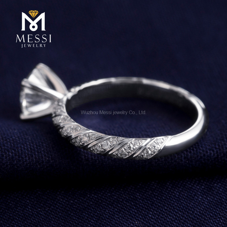 бриллиантовое обручальное кольцо для женщин