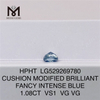 1.08CT VS Blue Cushion Синтетические бриллианты Оптовая продажа бриллиантов HPHT LG529269780