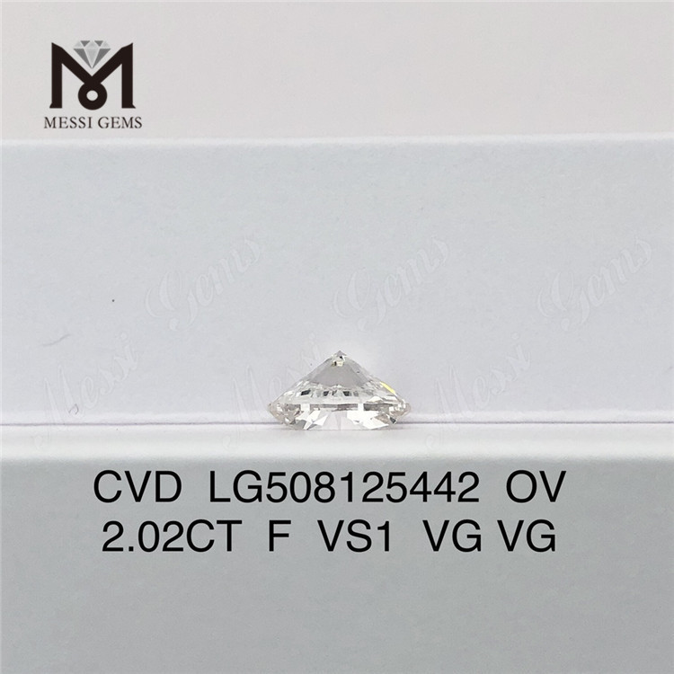 2.02CT F VS синтетические бриллианты CVD лабораторный бриллиант оптовая цена