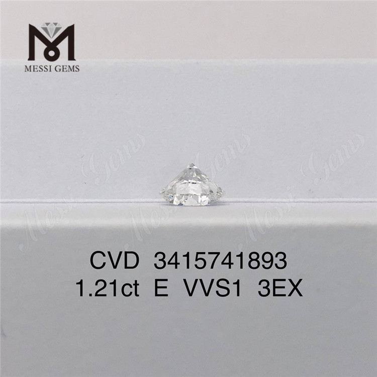 Лабораторный бриллиант VVS 1,21 карат заводская цена E 3EX cvd алмаз в продаже