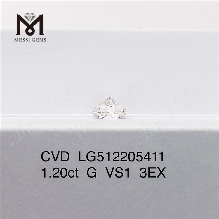 1,20 карат VS дешевый лабораторный бриллиант cvd G 3EX 1 карат искусственный бриллиант низкая цена