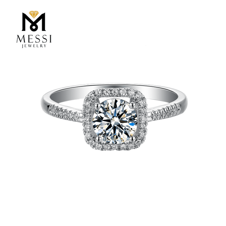 Бесплатная доставка, высокое качество, модные муассанитовые кольца с бриллиантами, ювелирные изделия для женщин, кольцо из стерлингового серебра 925 пробы