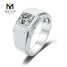 Оптовая продажа 925 пробы серебряное кольцо муассанит мужские кольца пара кольцо ювелирные изделия для мужчин