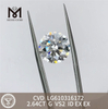 Лабораторные бриллианты весом 2,64 карата по лучшей цене G VS2 CVD, доступная роскошь с IGI LG610316172丨Messigems