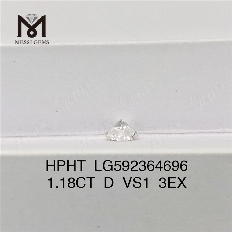 Производство бриллиантов 1,18 карата D VS1 3EX Hthp, производство бриллиантов HPHT LG592364696