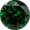 Зеленый кубический циркония