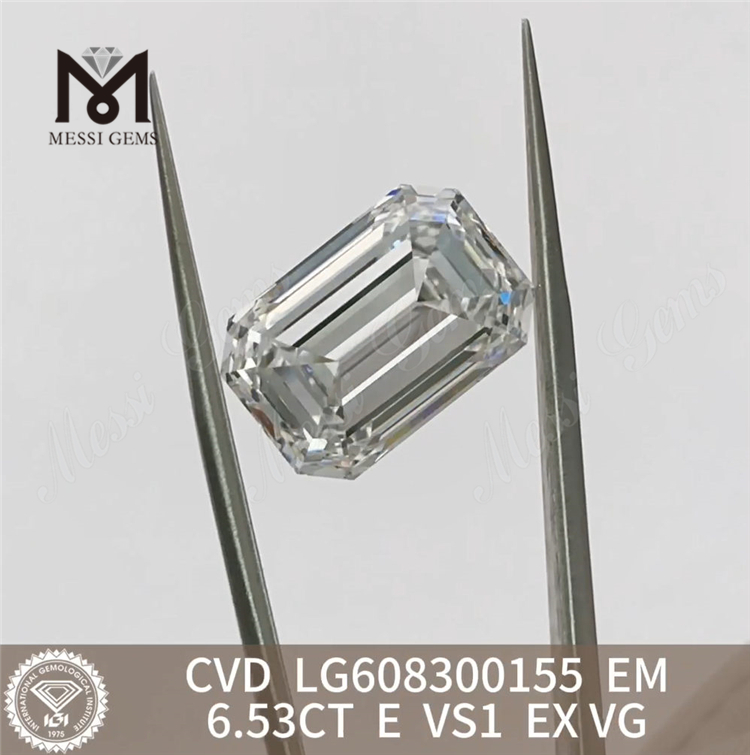 6,53 карата E VS1 Изумруды, искусственные лабораторные бриллианты IGI Certified Brilliance丨Messigems CVD LG608300155