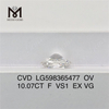 Бриллианты 10,07CT F VS1 EX VG OV CVD Лучший выбор для оптовых покупателей LG598365477 丨Messigems